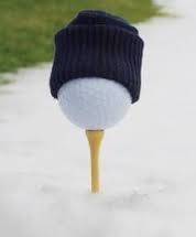 winter golf ball